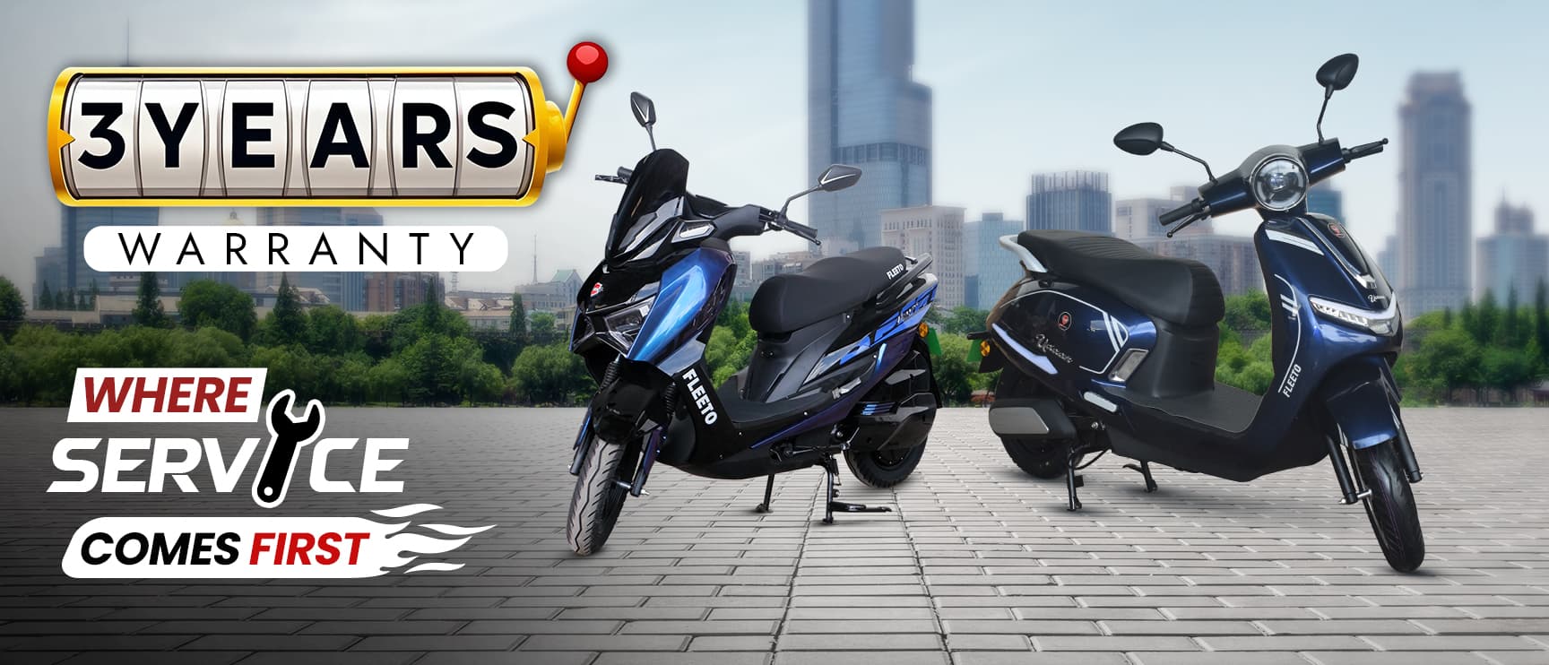 Ride Easy — Fleeto Electric Scooter