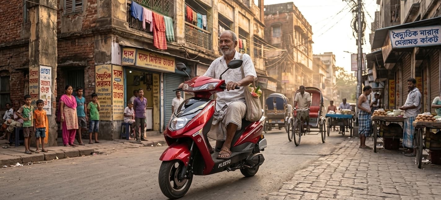 Ride Easy — Fleeto Electric Scooter